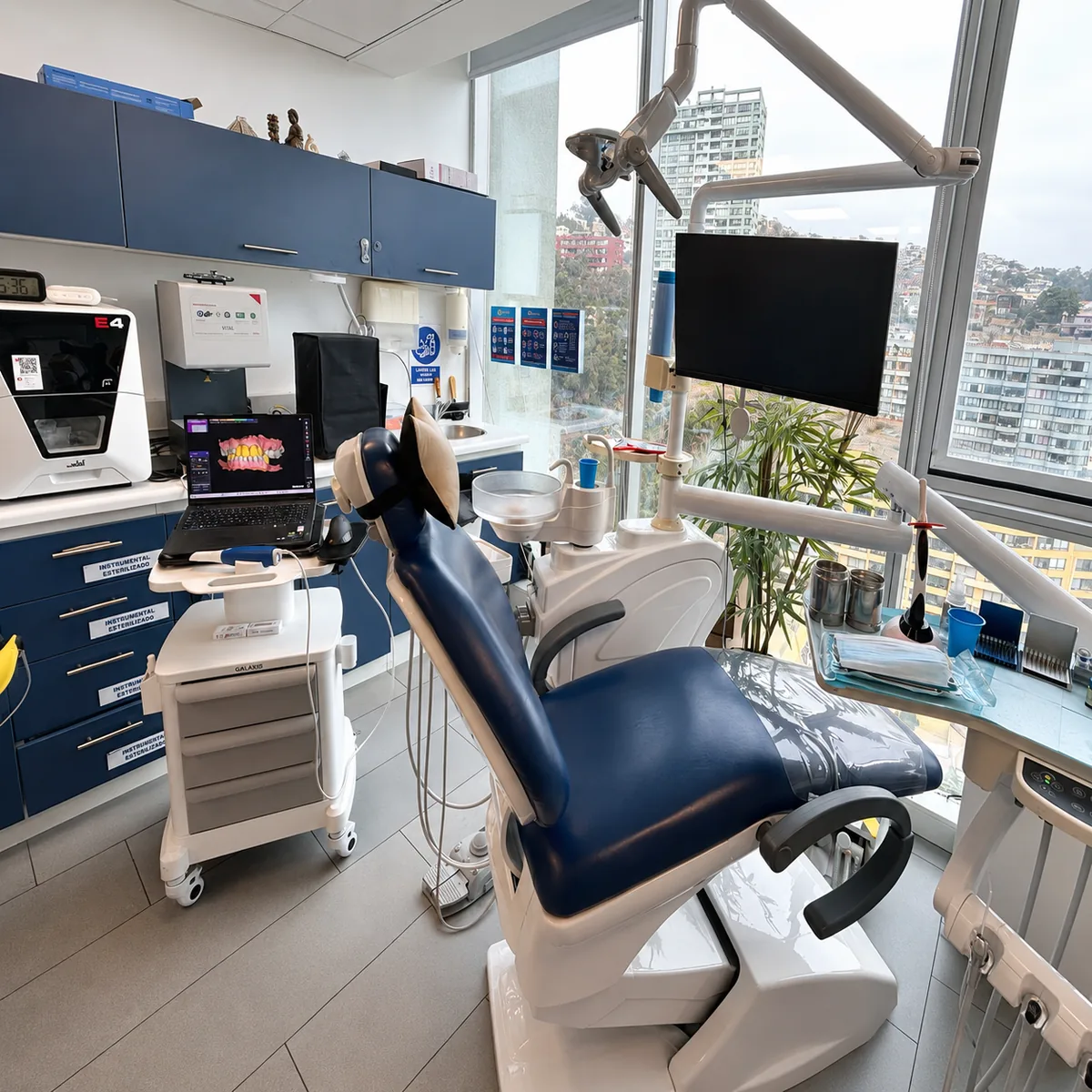 Box clínico de Rehab Dent en Viña del Mar